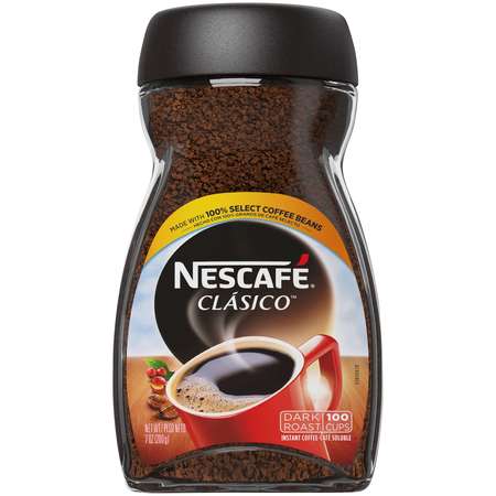 Nescafe Clasico Nescafe Classico Instant Coffee 7 oz., PK6 00028000461232